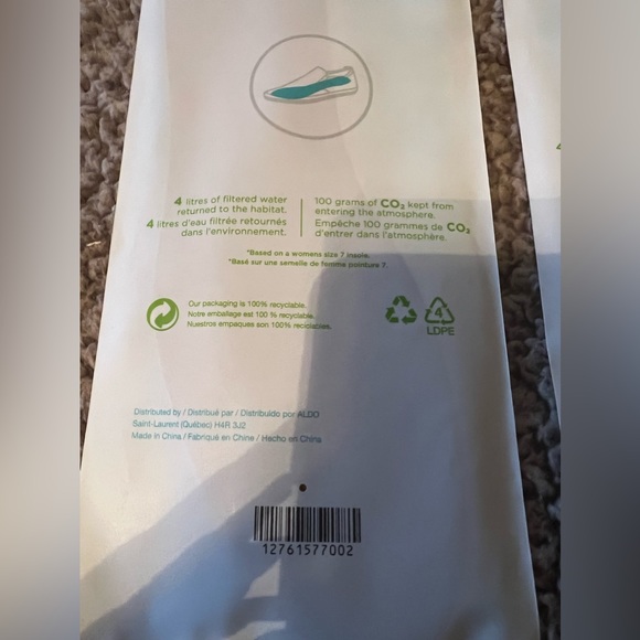 BRAND NEW / UNOPENED | 2 Pairs of Comfort Insoles (Men’s Size 8) - Picture 4 of 4